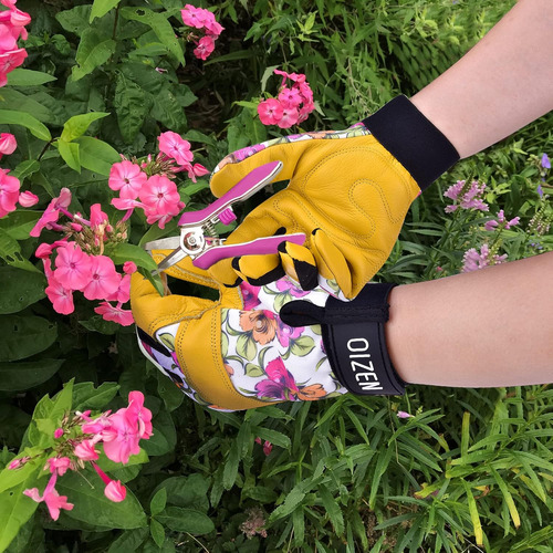 Guantes De Cuero De Vaca Resistentes Para Mujer, A Prueba De