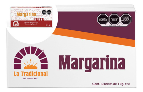 Margarina La Tradicional Del Panadero Feite Caja 10 Kg