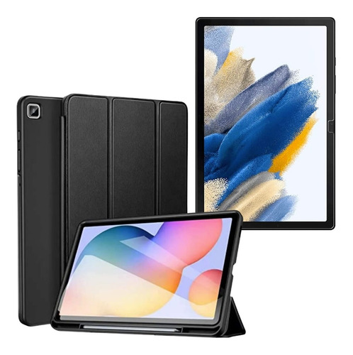 Estuche Smart Case + Vidrio Para Samsung Galaxy Tab A8 10.5