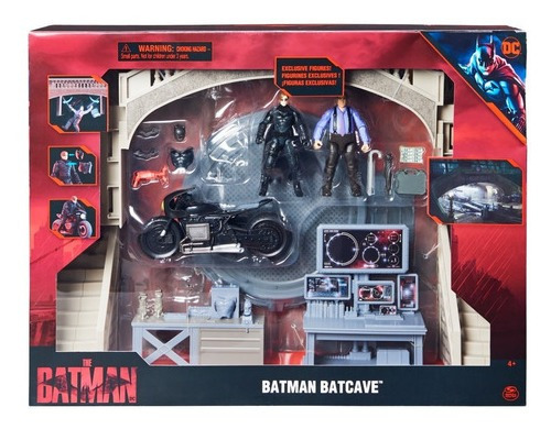 Figura De Acción Set Dc Comics The Batman 4+