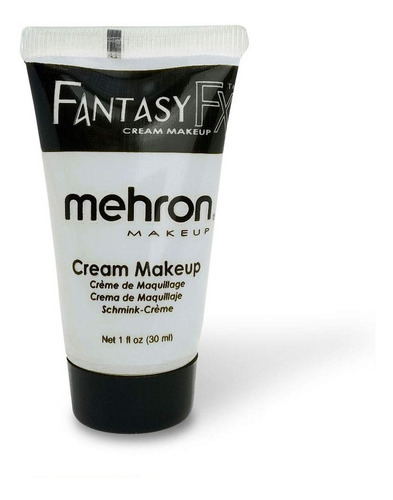 Base de maquillaje en cremoso Mehron Mehron Fantasy FX Mehron tono plateado - 30mL 1.76oz