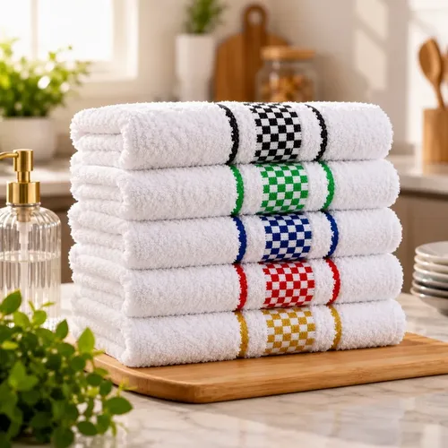 Kit 5 Panos 100% Algodão De Prato Felpudo Atoalhado  Premium Sortido