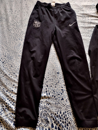 Conjunto Deportivo Nike Barcelona Spotify Xl Niños Impecable Negro (Usado)