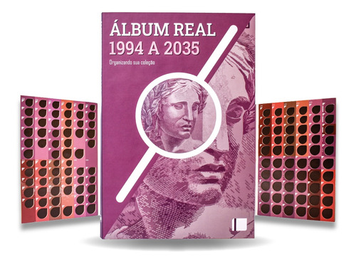 Álbum Para Moedas Brasileiras Do Real 1994 A 2035