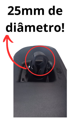 Espelho Retrovisor Convexo Ld Mercedes-benz Atego 1719