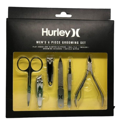  Set De Manicura Kit Aseo Profesional Para H Y M 6 Pc Hurley
