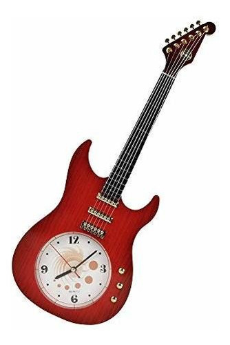 Reloj De Pared Vintage Guitarra Música Regalos Guitarr...