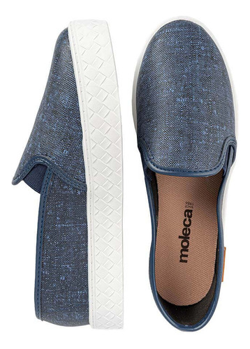 Alpargatas Mujer Moleca 5712-304 5712-304 Np/jeans.1123/plat