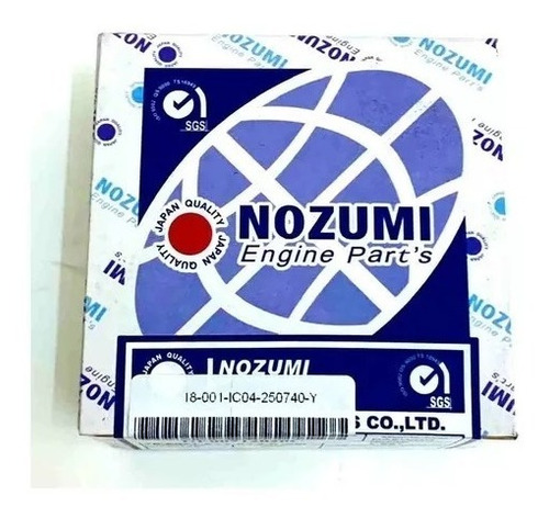 Juego De Aros Mitsubishi Lancer 1.6 4g92 1.6 16v Nozumi Jp