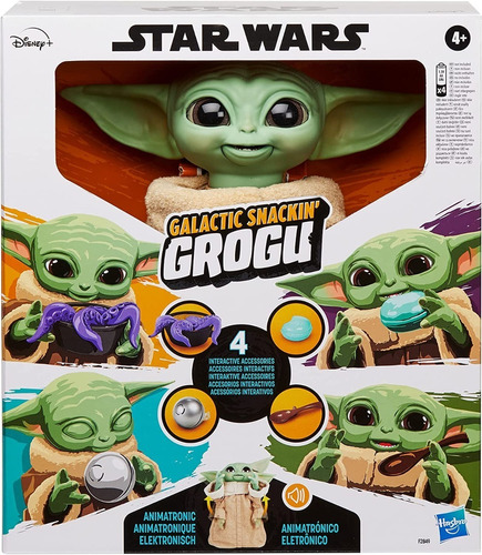 Star Wars Galactic Snackin Grogu Animatronico Baby Yoda