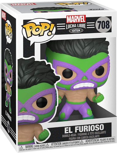 Pop Marvel: Luchadores- Hulk
