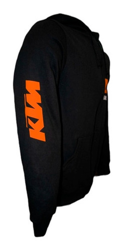 Imagen 4 de 7 de Buzo Canguro Capucha Ktm Moto Racing Red Bull Motoscba