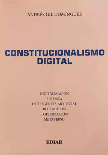 Constitucionalismo Digital Gil Domínguez 