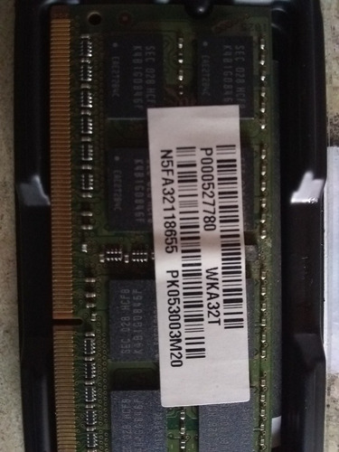 Memoria Ram Samsung 2gb Ddr3 2rx8 Pc3 8500s Laptop.