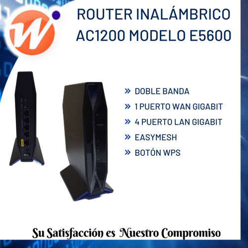 Router Inalámbrico Ac1200 Modelo E5600