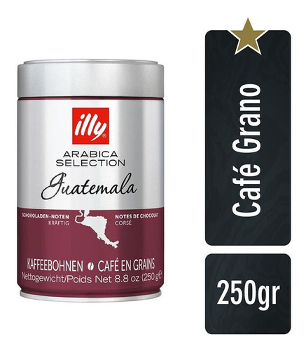 Cafe Grano Arabica Selection Guatemala Lata 250 Gr