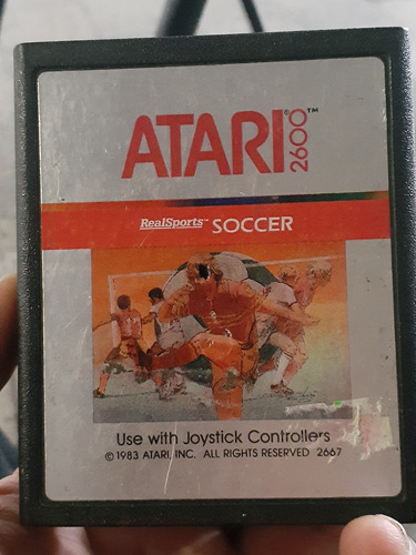 Juego Atari Soccer Game Cartucho