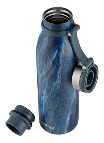 Squeeze Garrafa Térmica Contigo ® Matterhorn Aço Inox Azul