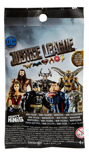 Dc Justice League Mighty Minis - Mini Figura Surtida, 2 Pul.