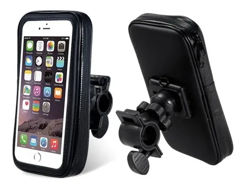 Soporte Funda Porta Gps Celular Moto Bici Impermeable - Fas!