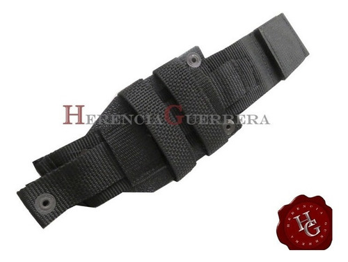 Imagen 6 de 9 de Cuchillo Yarará Helicopterista Tactico Vaina Kydex Molle