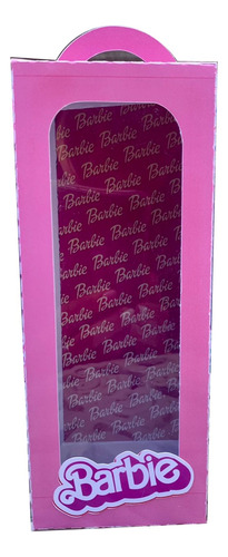 Cajas Golosinera Souvenirs Personalizada Cumple Barbie X 20u