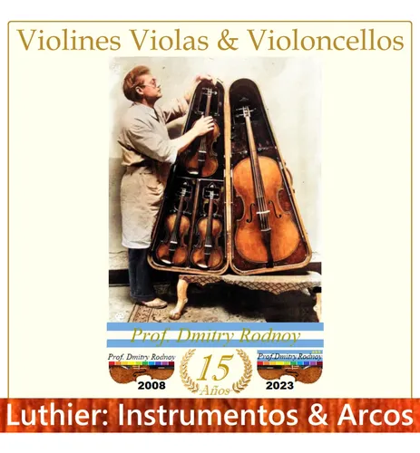 Prof. Dmitry Rodnoy Luthier Violin Violoncello Viola & Arcos