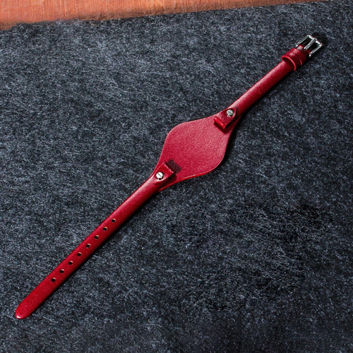 Correa De Reloj De Cuero De Pu Con Hebilla, Pulsera De Reloj