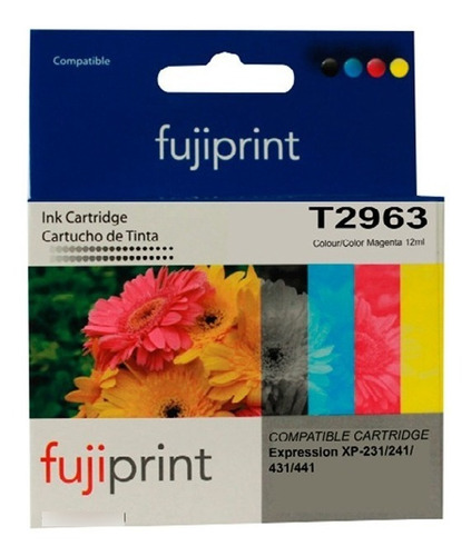 Cartucho Magenta Compatible Epson Xp231 241 431 Alta Cap Cartucho Magenta Compatible Epson Xp231 241 431 Alta Cap