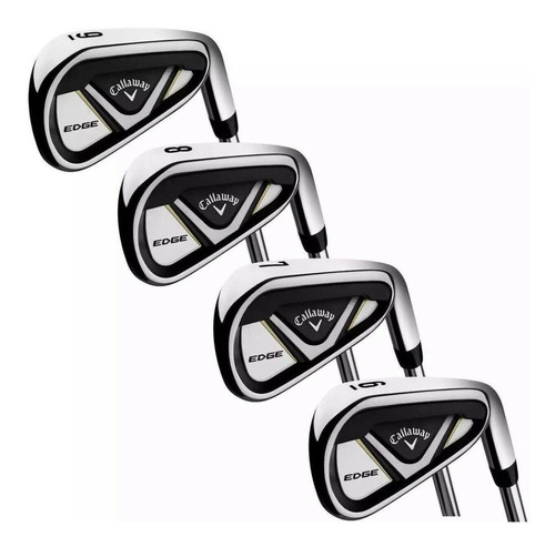 Juego 10 Pzas De Golf Para Diestro Callaway Edge Unisex 2021 Color Negro