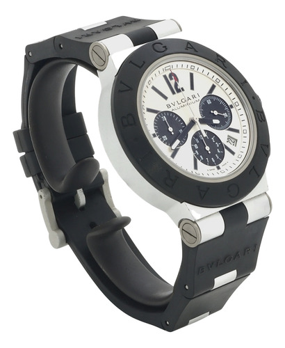 Reloj Bvlgari Diagono Aluminio Cronografo Automatico Jumbo (Usado)
