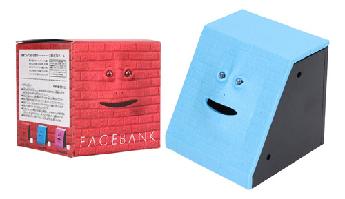 Face Bank Chidren Colección Divertida De Comer Monedas Para