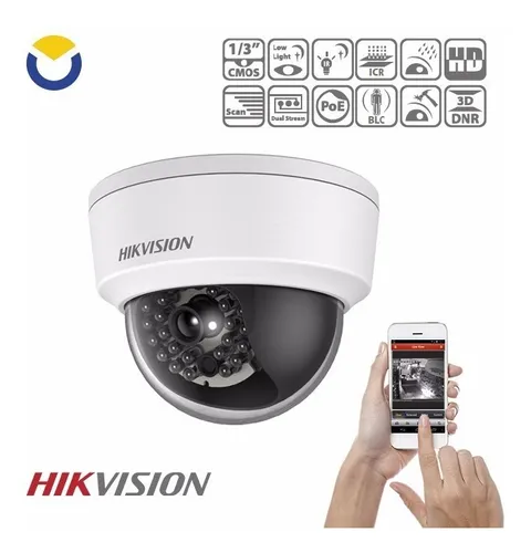 Domo Ip 2mp Poe 1080p Ip67 Antivandalico Ir 30m Ds2cd1121 i