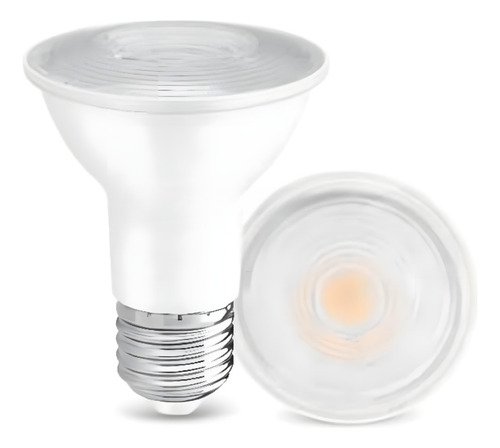 Kit 5 Spot Embutir Par20 Duplo Recuado + Lâmpada 6w Save