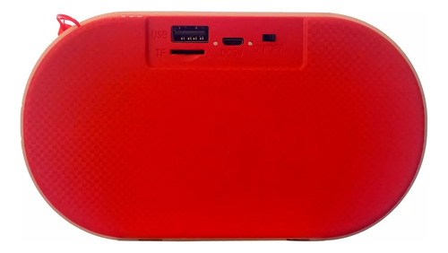 Mini Bocina Portatil C/luz Led Con Soporte Para Celular 1pza