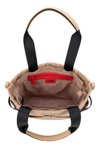 Bolsa Tote Cloe Dijaden Grande Color Marrón claro