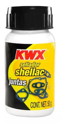 Bote con Fijador de Juntas SHELLAC Permatex