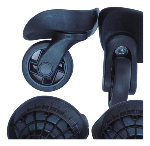 4 X 2pcs / Set Maleta De Equipaje Ruedas De Repuesto Ruedas
