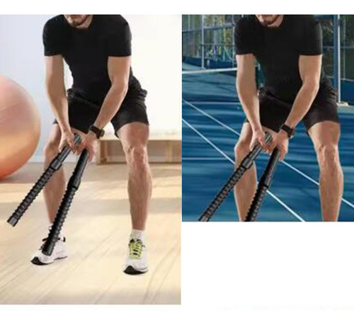 Bar De Fitness Stick Stick Sin Deslizamiento Mango
