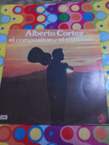 Alberto Cortez Lp El Compositor  El Cantante 1985 R