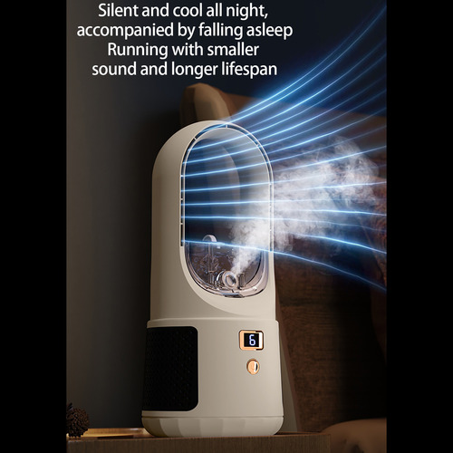Ventilador De Humidificación Sin Aspas De Escritorio Ventila