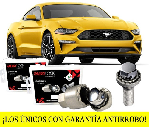 Tuercas Seguridad Galaxylock Mustang V8 Ta 2018