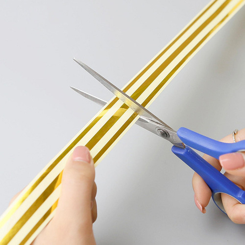 Cinta De Sellado De Azulejos, Pegatina Autoadhesiva Dorado