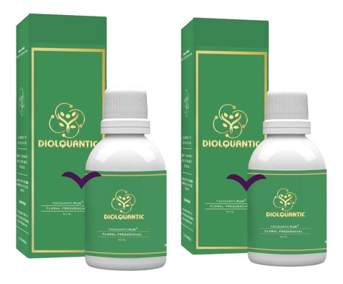 Kit 2 Diolquantic Gotas Sublingual Fisioquantic 50ml