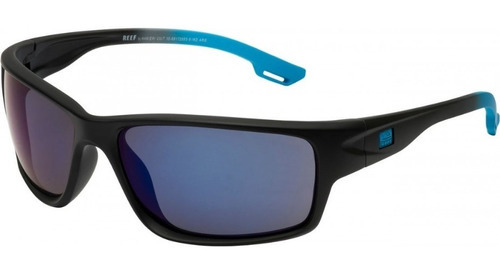 Anteojos Lentes De Sol Reef 269 Drift Gafas Ct Color de la lente Color Color del armazón NEGRO MATE - CRISTAL NEGRO SEMIESPEJADO AZULADO (003)