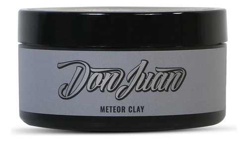 Pomada De Argila Don Juan Meteor Matte 120 Ml, Pacote Com 3