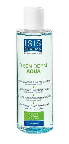 Solución Micelar  Isis Pharma Teen Derm Aqua 200 Ml 