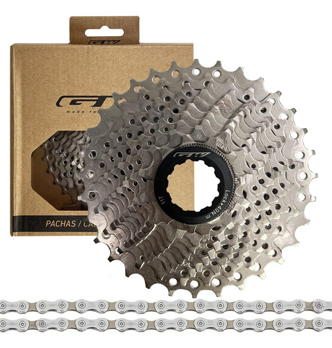 Pacha Gw 10v Bicicleta Ruta 11-32 Cadenilla Shimano 10v Hg54