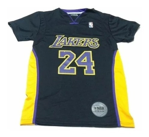 Camiseta Basquet Nba Lakers Kobe Con Mangas