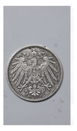 Moneda Antigua 1899 10 Pfennig  Alemania.